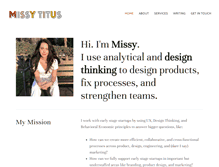 Tablet Screenshot of missytitus.com